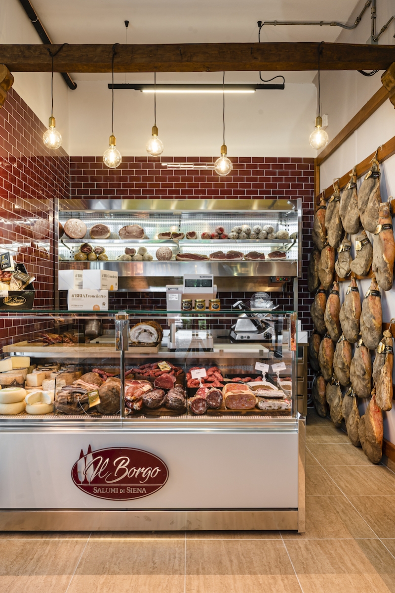 OMIF Delicatessen Bakery Butcher Shop furniture for Il Borgo Monteroni d'Arbia